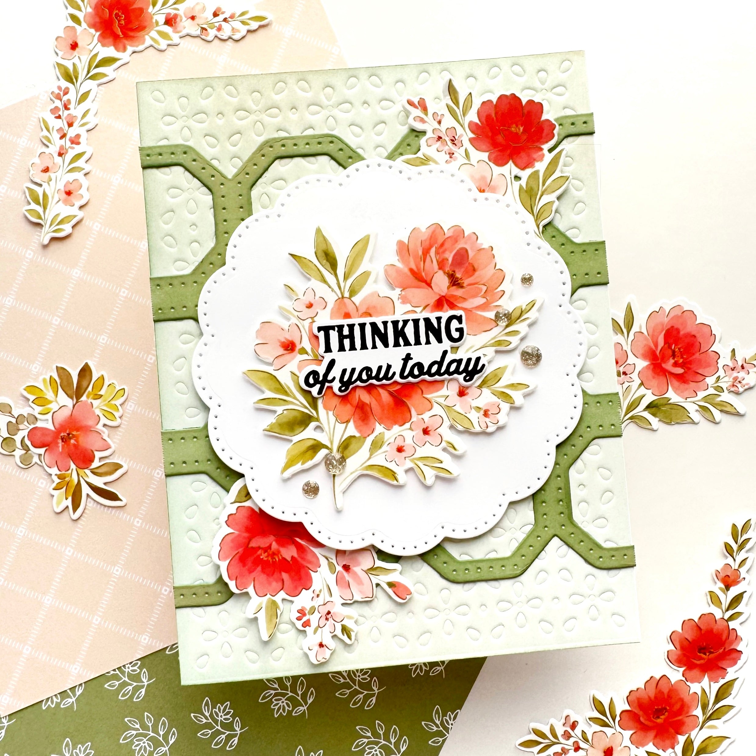 Pinkfresh Studio - Peony Glow Washi