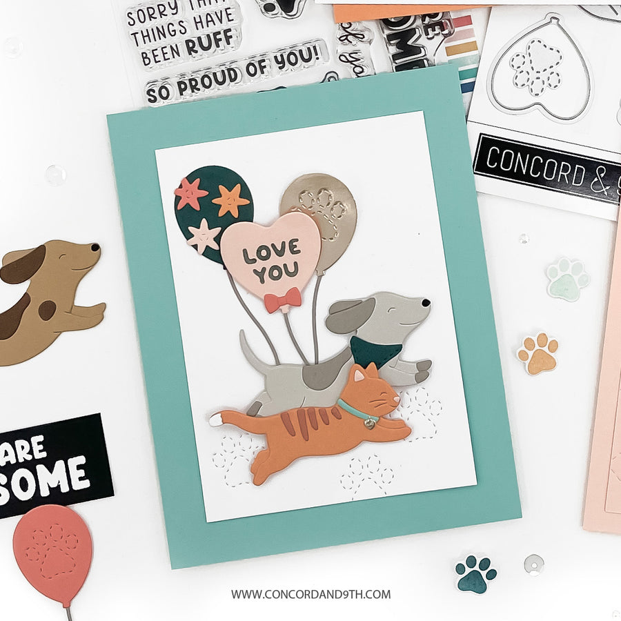 Concord & 9th - Pet Pals Stamp Set
