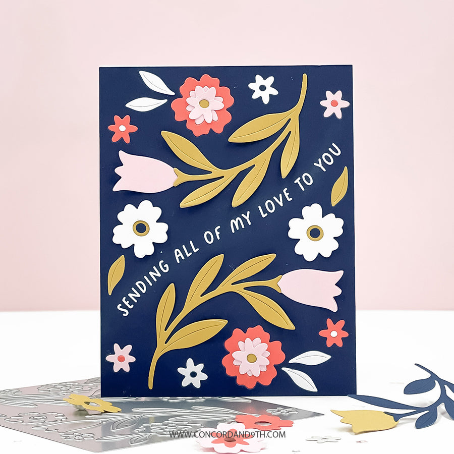Concord & 9th - Petal Path Stamp Set