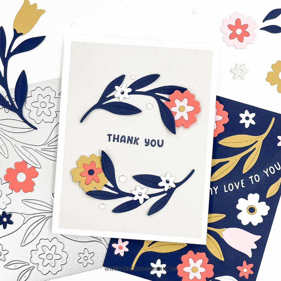 Concord & 9th - Petal Path Stamp Set