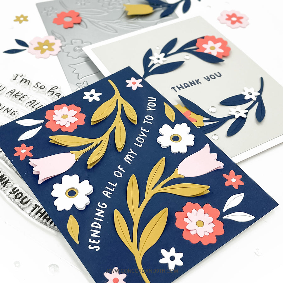 Concord & 9th - Petal Path Stamp Set