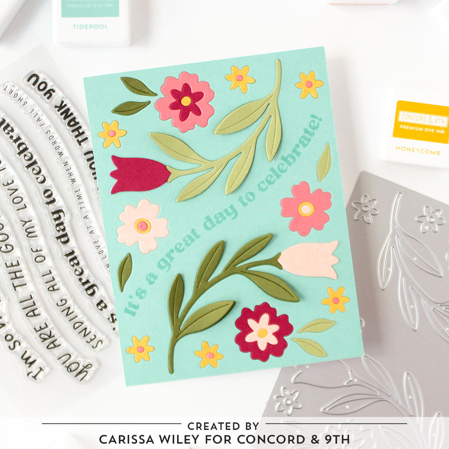 Concord & 9th - Petal Path Stamp Set