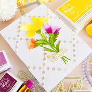 Pinkfresh Studio - Dotted Postage Square Dies
