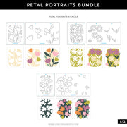 (PRE-ORDER) Concord & 9th - Petal Portraits Stamp Set
