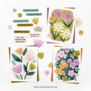 (PRE-ORDER) Concord & 9th - Petal Portraits Stamp Set
