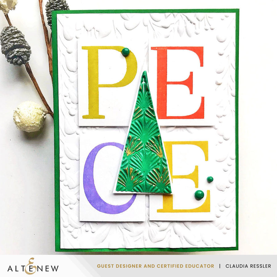 Altenew - Festive Triangles Stamp Set