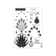 Concord & 9th - Pretty Peacock Stamp Set