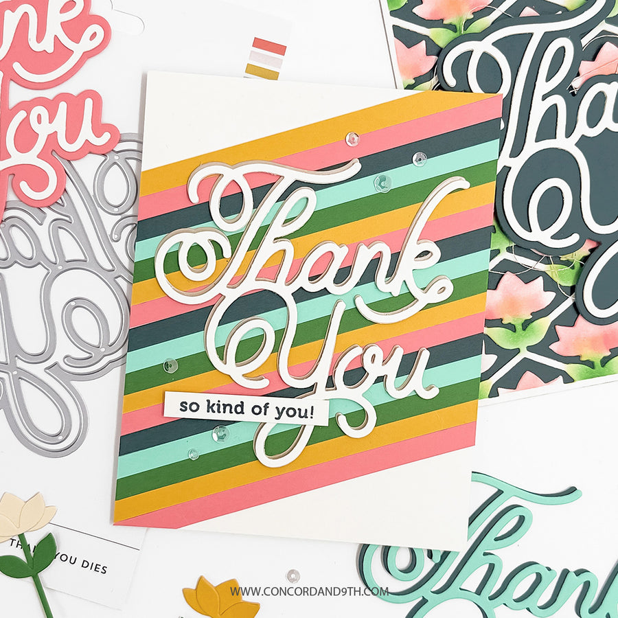 (PRE-ORDER) Concord & 9th - Pretty Thank You Dies