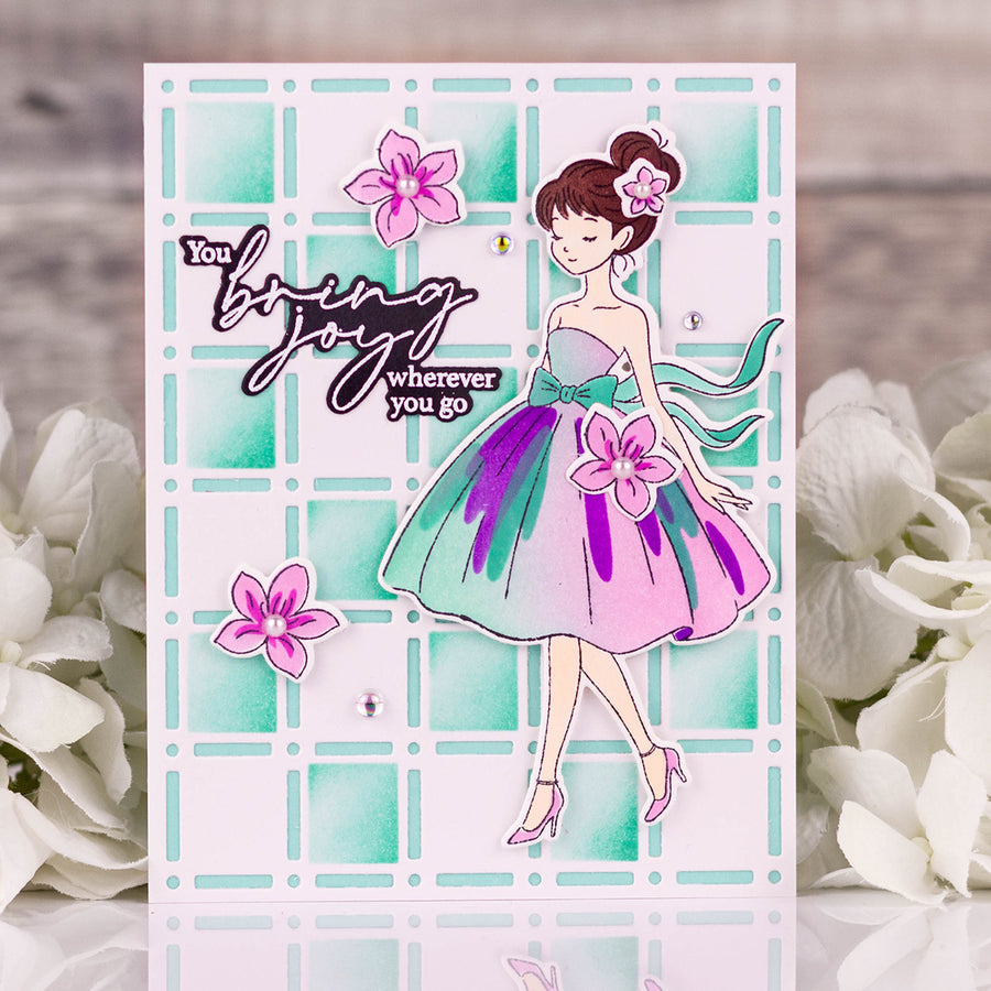 Pinkfresh Studio - Couture Grace Press Plates