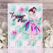 Pinkfresh Studio - Couture Grace Stencils