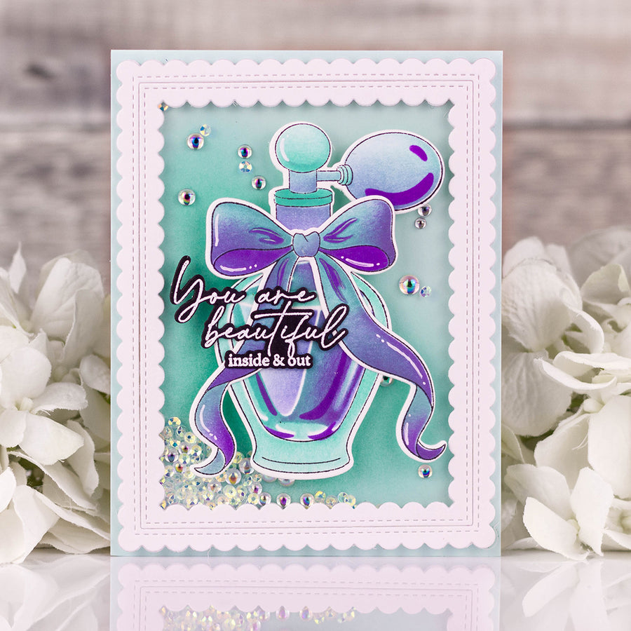 Pinkfresh Studio - Elegant Essence Stencils