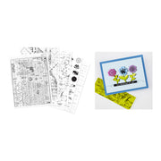 Hero Arts - Grids & Icons Mixed Media Hero Transfers