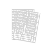 Hero Arts - Must Have Messages Hero Transfers