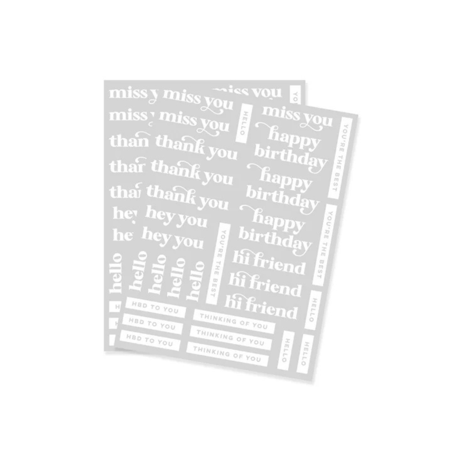 Hero Arts - Must Have Messages Hero Transfers