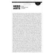 Hero Arts - Birdsong Script Hero Transfers