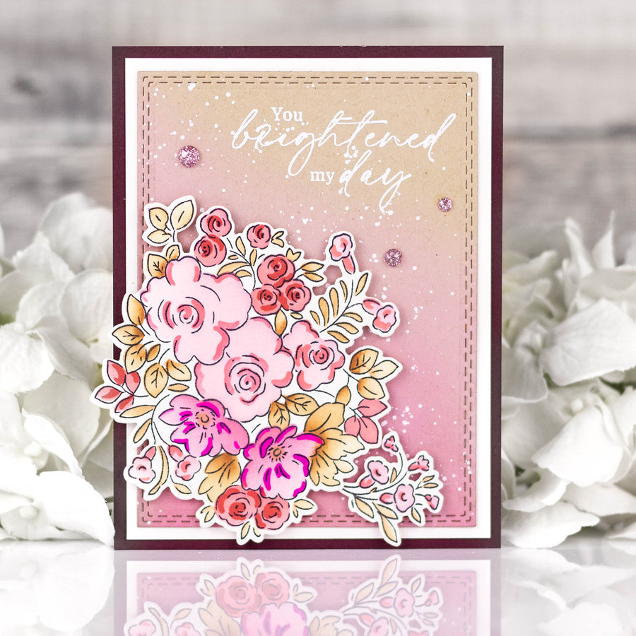 Pinkfresh Studio - Essentials: Double Stitched Rectangles Dies
