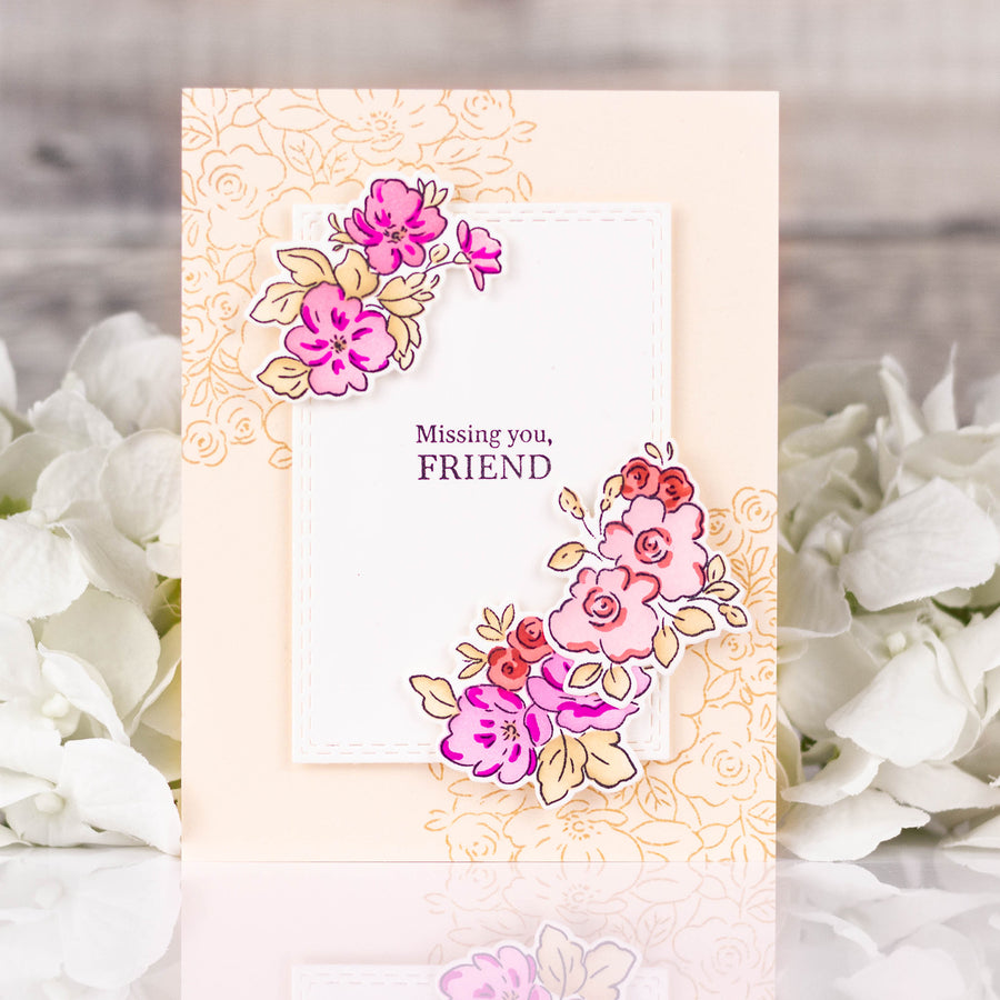 Pinkfresh Studio - Essentials: Double Stitched Rectangles Dies