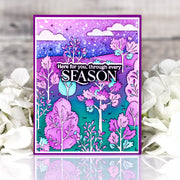 Pinkfresh Studio - Dreamer's Forest Cling Stamp