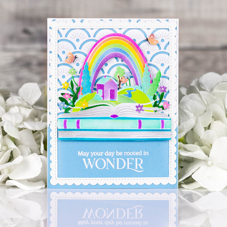 Pinkfresh Studio - Scallop Glow Coverplate Die