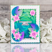 Pinkfresh Studio - Tranquil Water Lilies Stencils