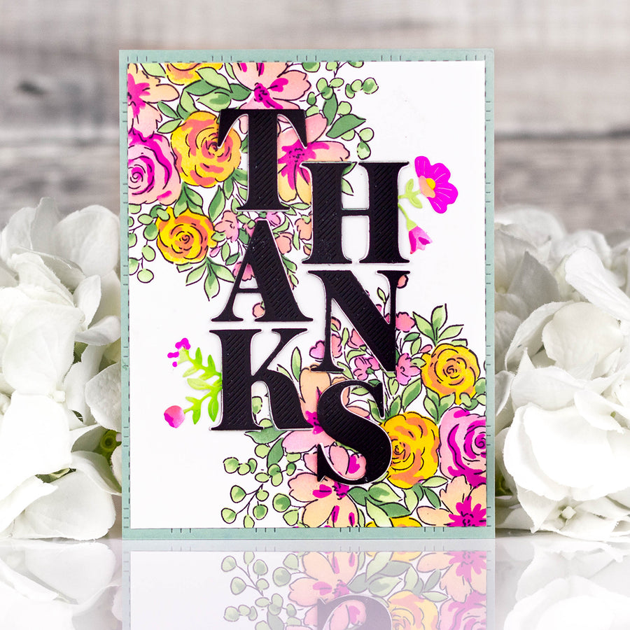 Pinkfresh Studio - Cozy Blooms Stamps