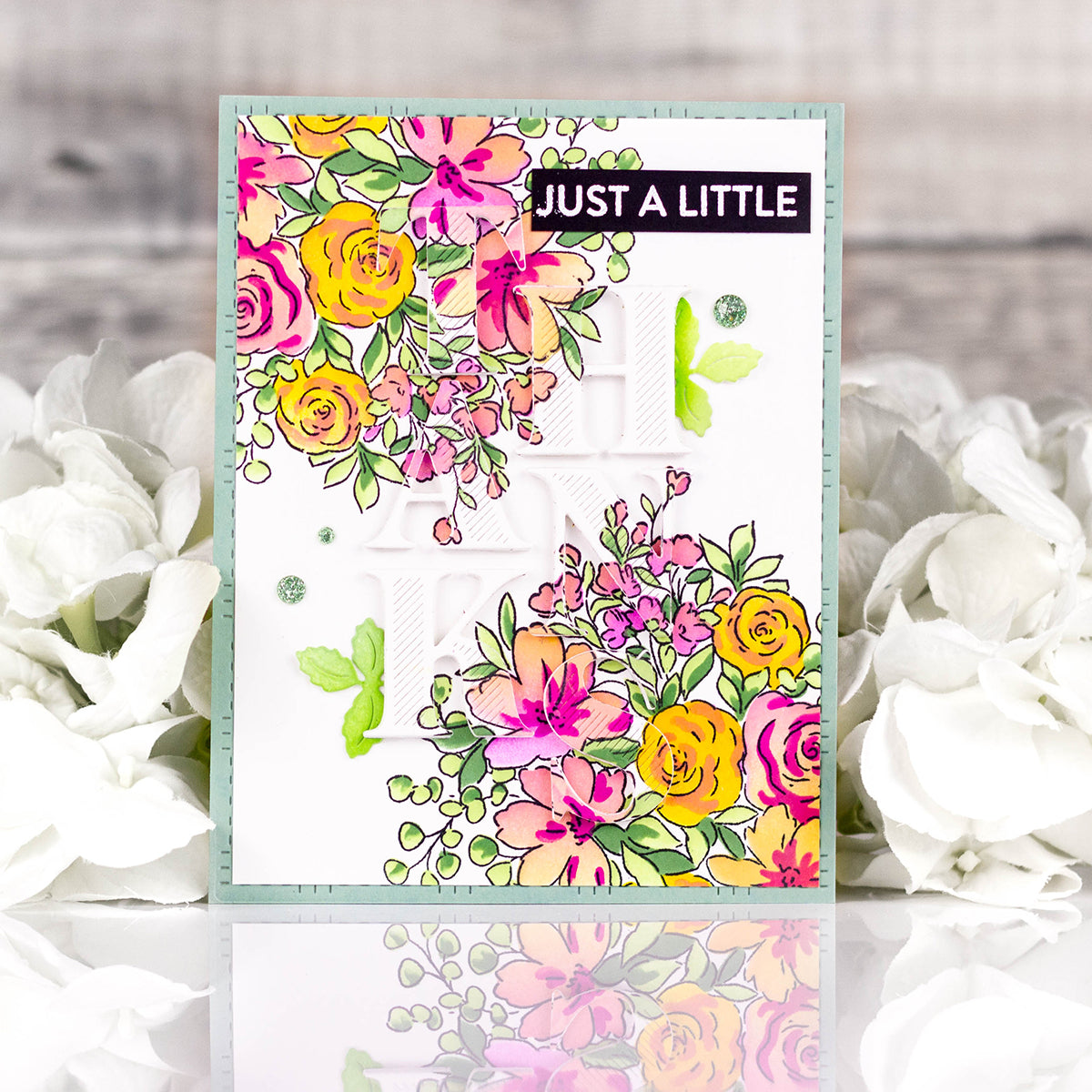 Pinkfresh Studio - Cozy Blooms Stamps