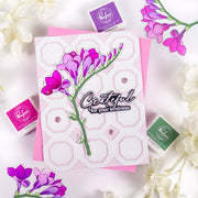Pinkfresh Studio - Freesia Flourish Stamps