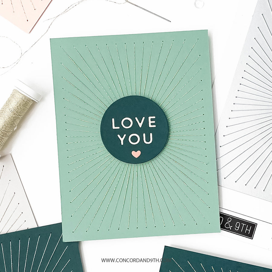 Concord & 9th - Radiant Piercing Die