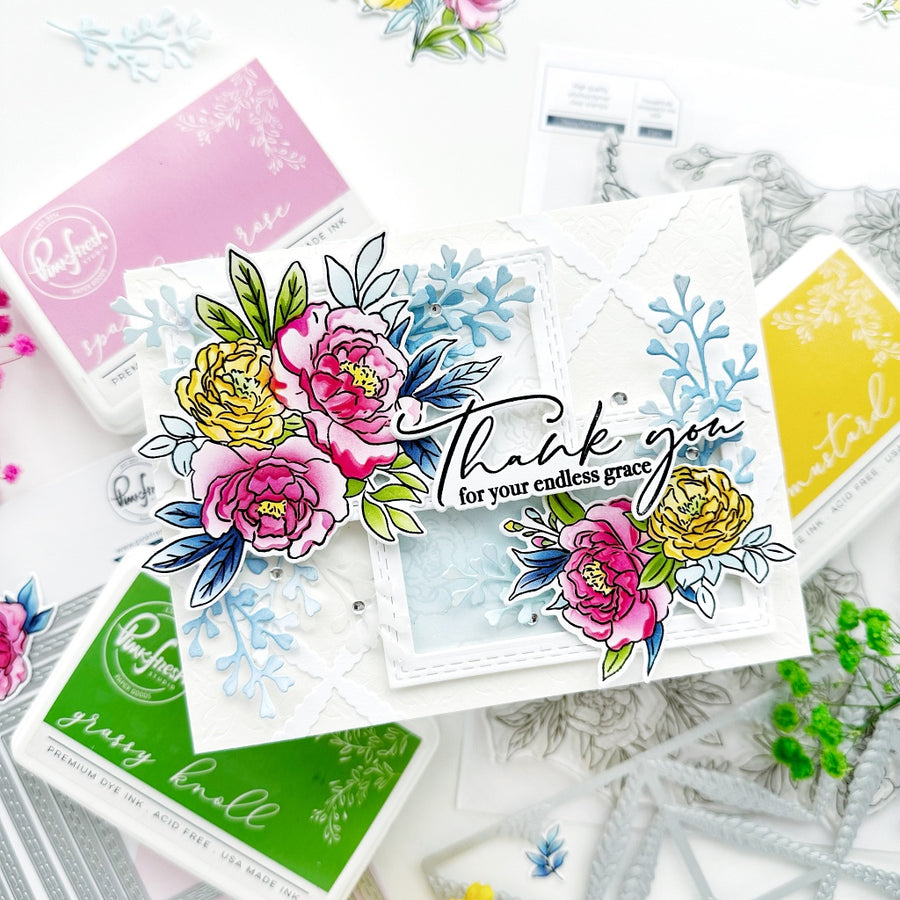 Pinkfresh Studio - Peony Perfection Stamps