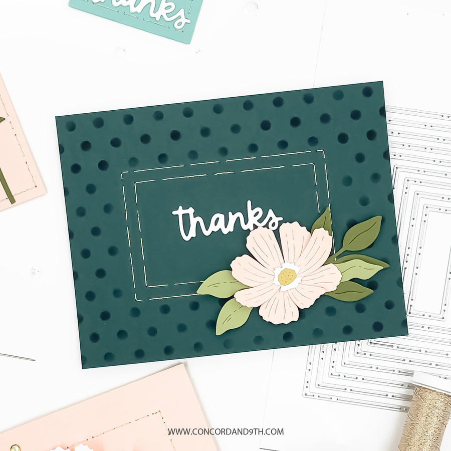 Concord & 9th - Rectangle Frame Piercing Dies