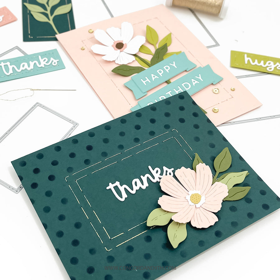 Concord & 9th - Rectangle Frame Piercing Dies