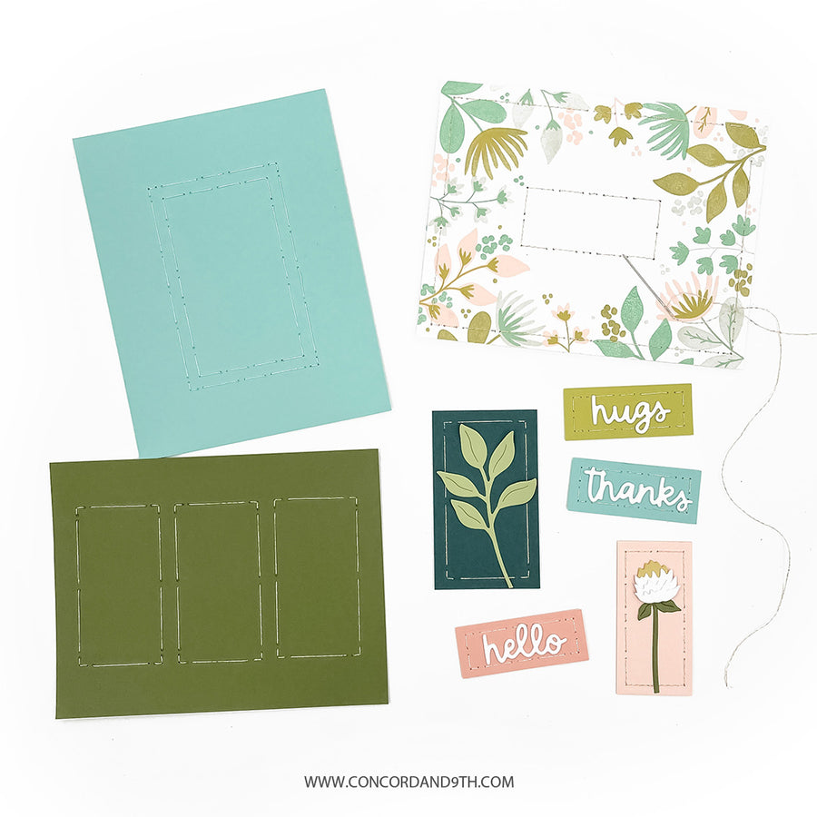 Concord & 9th - Rectangle Frame Piercing Dies