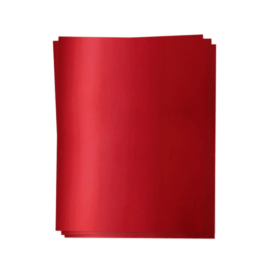 Concord & 9th - Red Foil Paper 8.5" x 11"