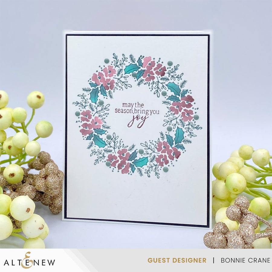 Altenew - Regal Wreath Registration Press Plate/Foil Plate