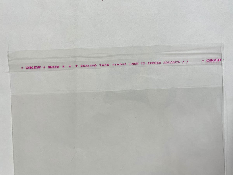House of Paper - A4 Adhesive Resealable Bags - 220 x 320mm