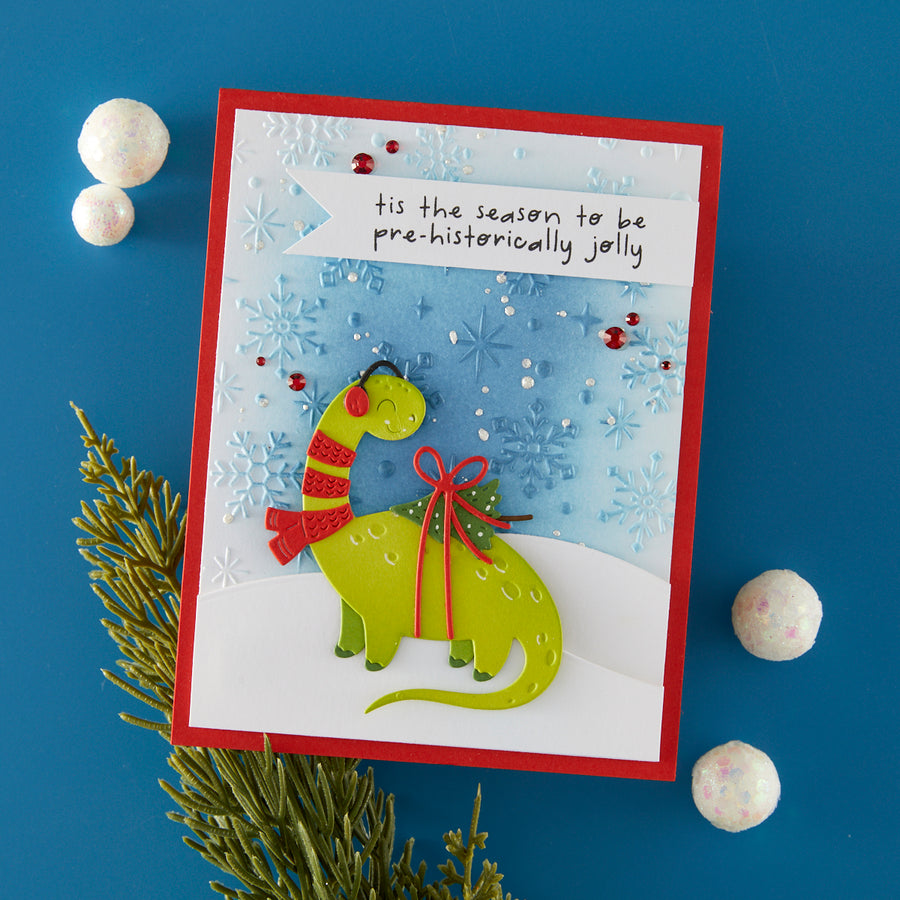 Spellbinders - Dino-Sized Holiday Etched Dies