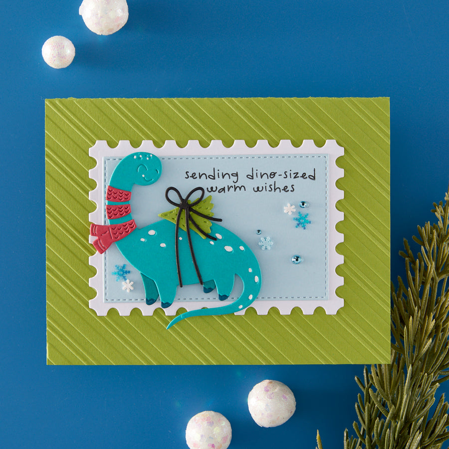 Spellbinders - Dino-Sized Holiday Etched Dies