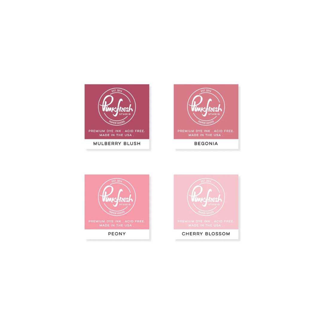 Pinkfresh Studio - Premium Dye Ink Cube Pack : Rose Garden