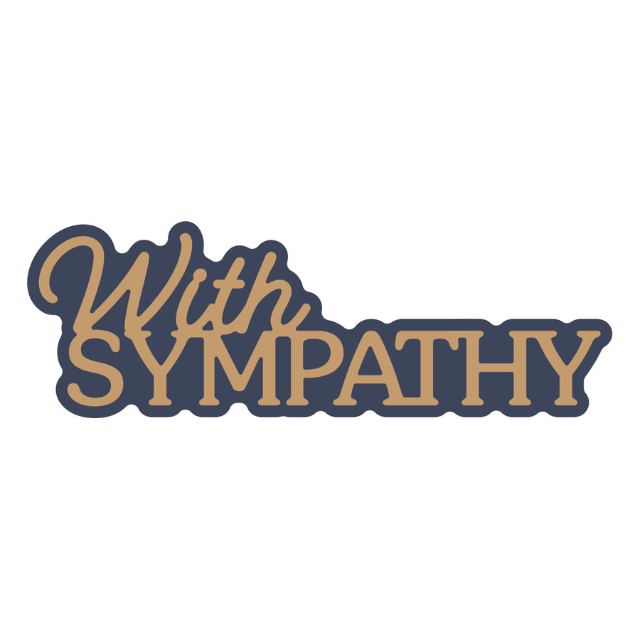 Spellbinders - Layered With Sympathy Etched Dies