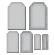 Spellbinders - Dotted Tags Etched Dies