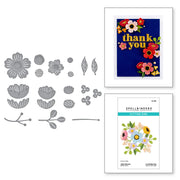 Spellbinders - Little Blooms Etched Dies from the Out and About Collection