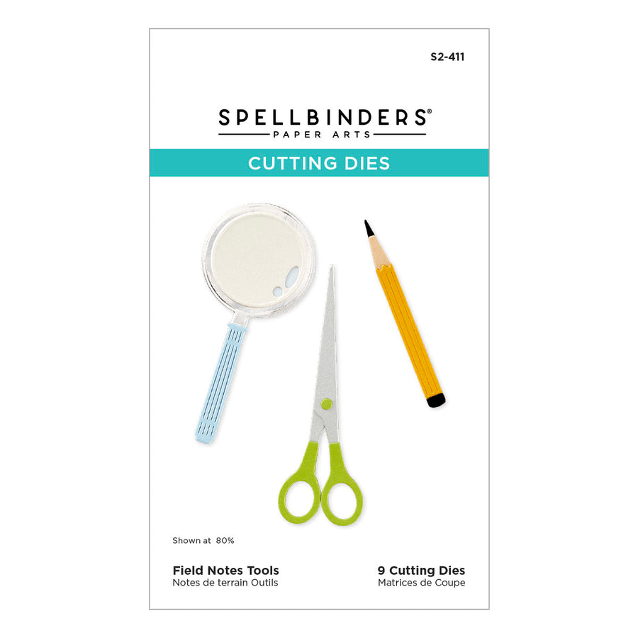 Spellbinders - Field Notes Tools Etched Dies from the Field Notes Collection