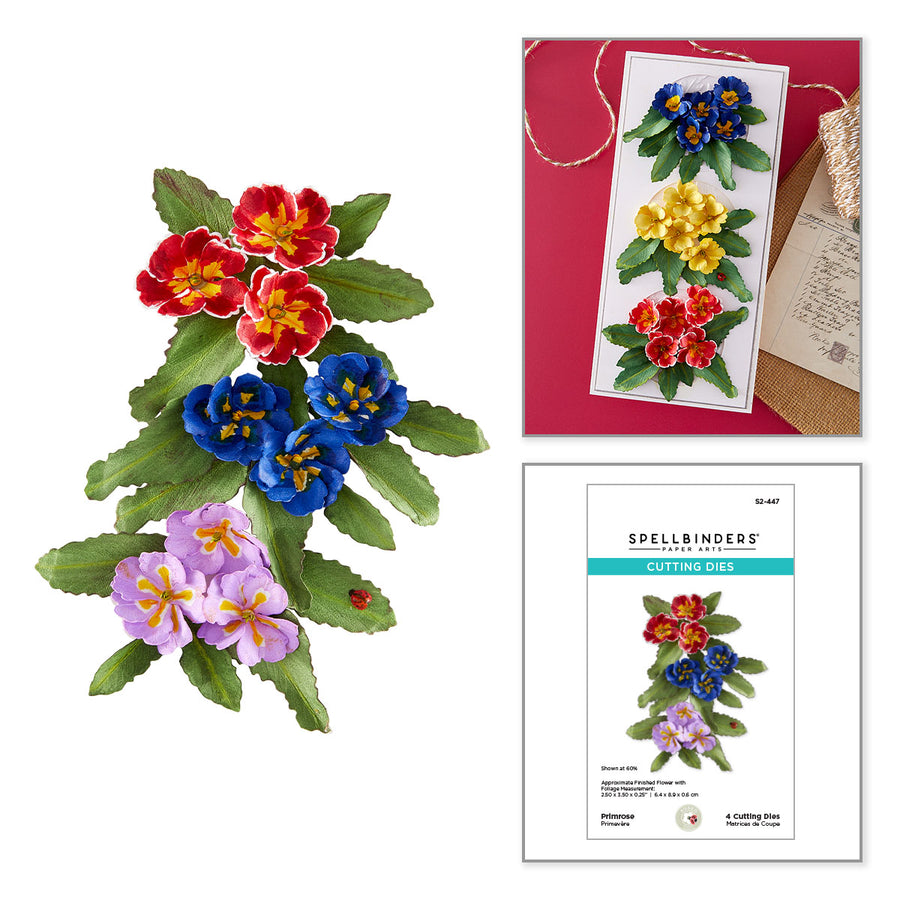 Spellbinders - Primrose Etched Dies by Susan Tierney-Cockburn