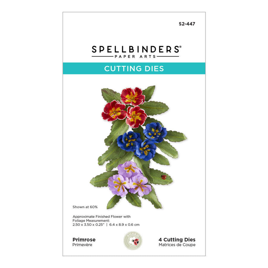 Spellbinders - Primrose Etched Dies by Susan Tierney-Cockburn