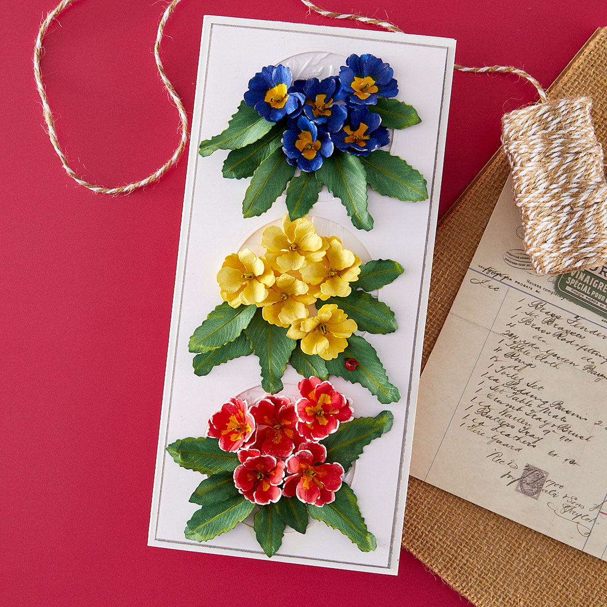 Spellbinders - Primrose Etched Dies by Susan Tierney-Cockburn