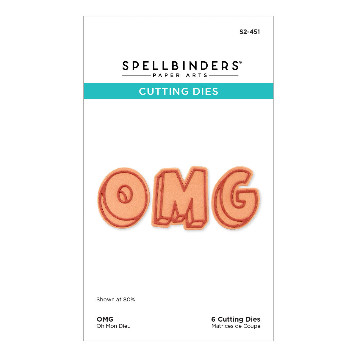 Spellbinders - OMG Etched Dies