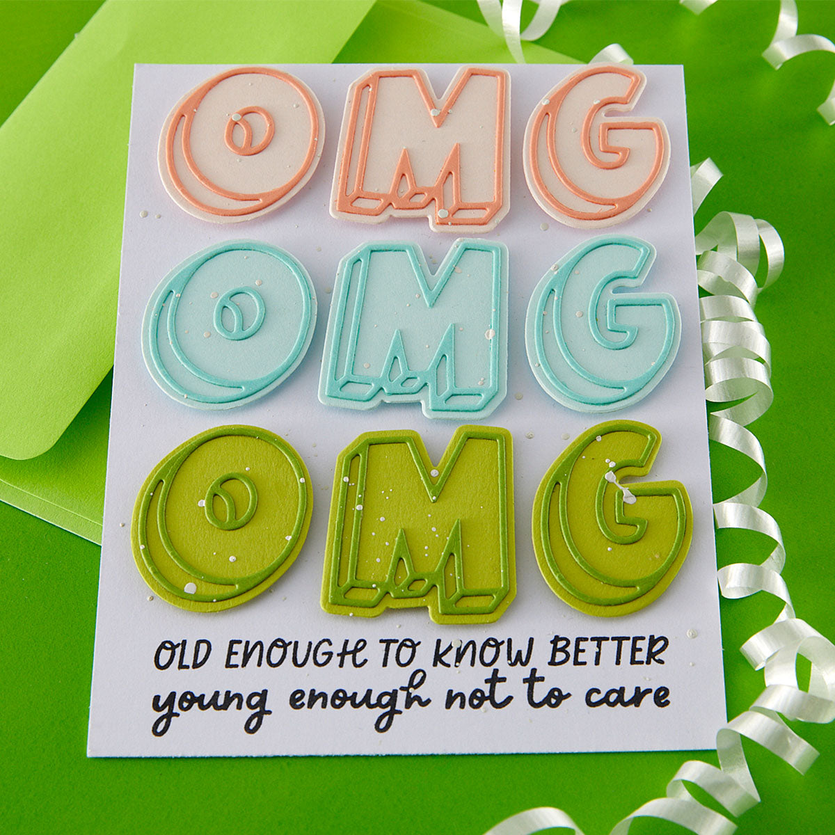 Spellbinders - OMG Etched Dies