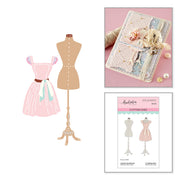 (COMING SOON) Spellbinders - Couture Dressform Etched Dies by Frank Garcia