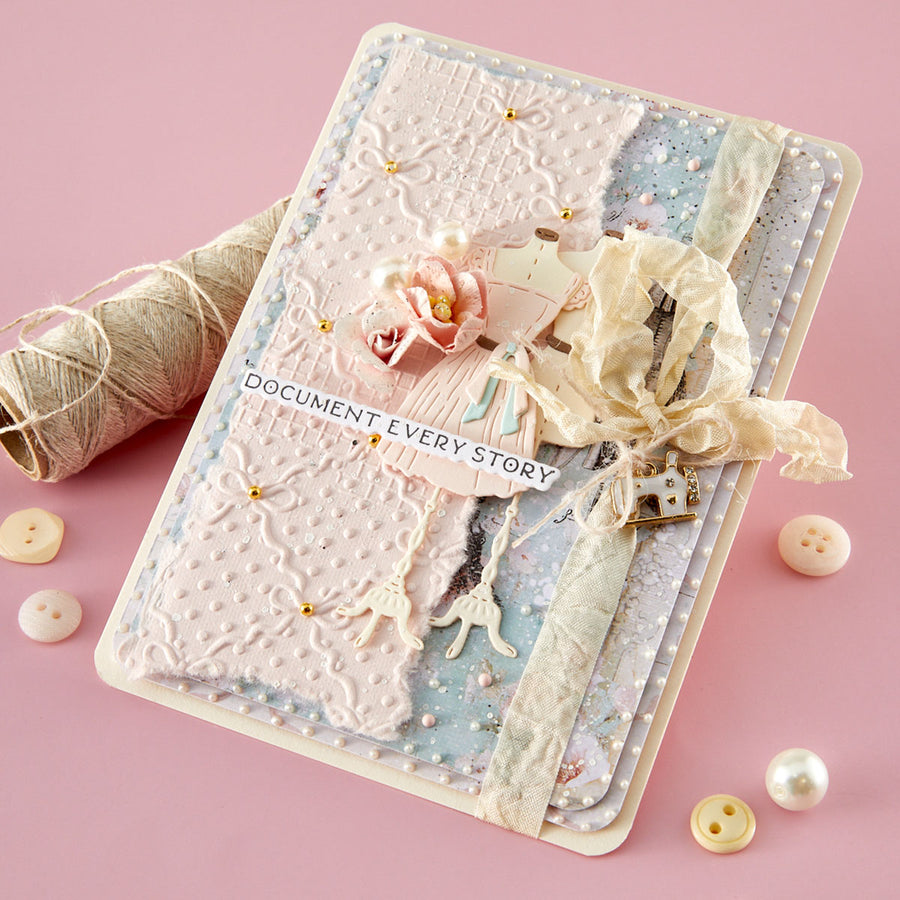 (COMING SOON) Spellbinders - Buttons & Keepsakes I Want It All! Bundle + Limited Time Class Kit by Frank Garcia