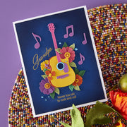 Spellbinders - Mini Guitar Etched Dies from the Bibi's Musical Notes Collection by Bibi Cameron